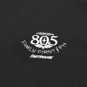 Fasthouse 805 Family First Long Sleeve Tee - Black - Image 7