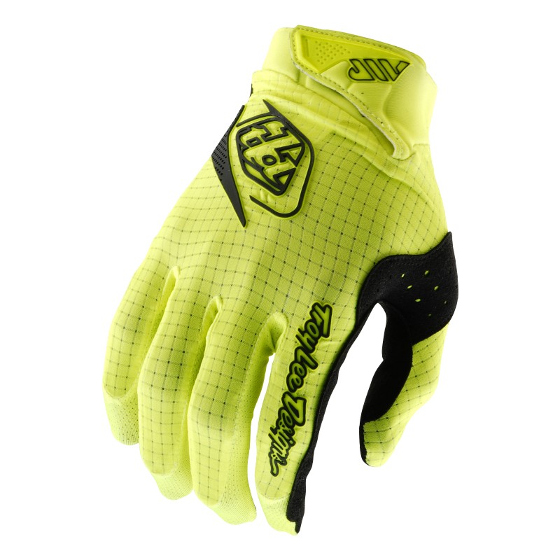 Troy Lee Designs Air Mono Motocross Gloves Flo Yellow