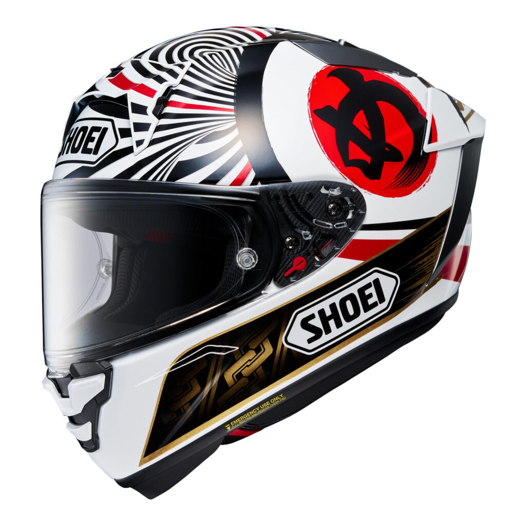 Shoei X-SPR PRO Road Helmet Marquez Motegi4 TC