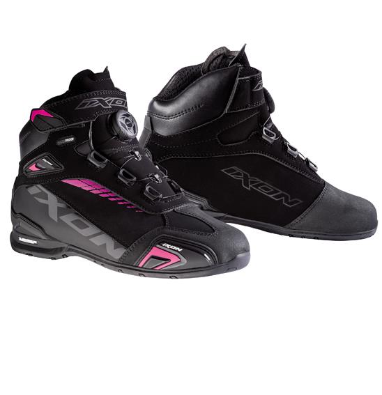 Ixon BULL Road Boot Ladies Black/Fuchsia