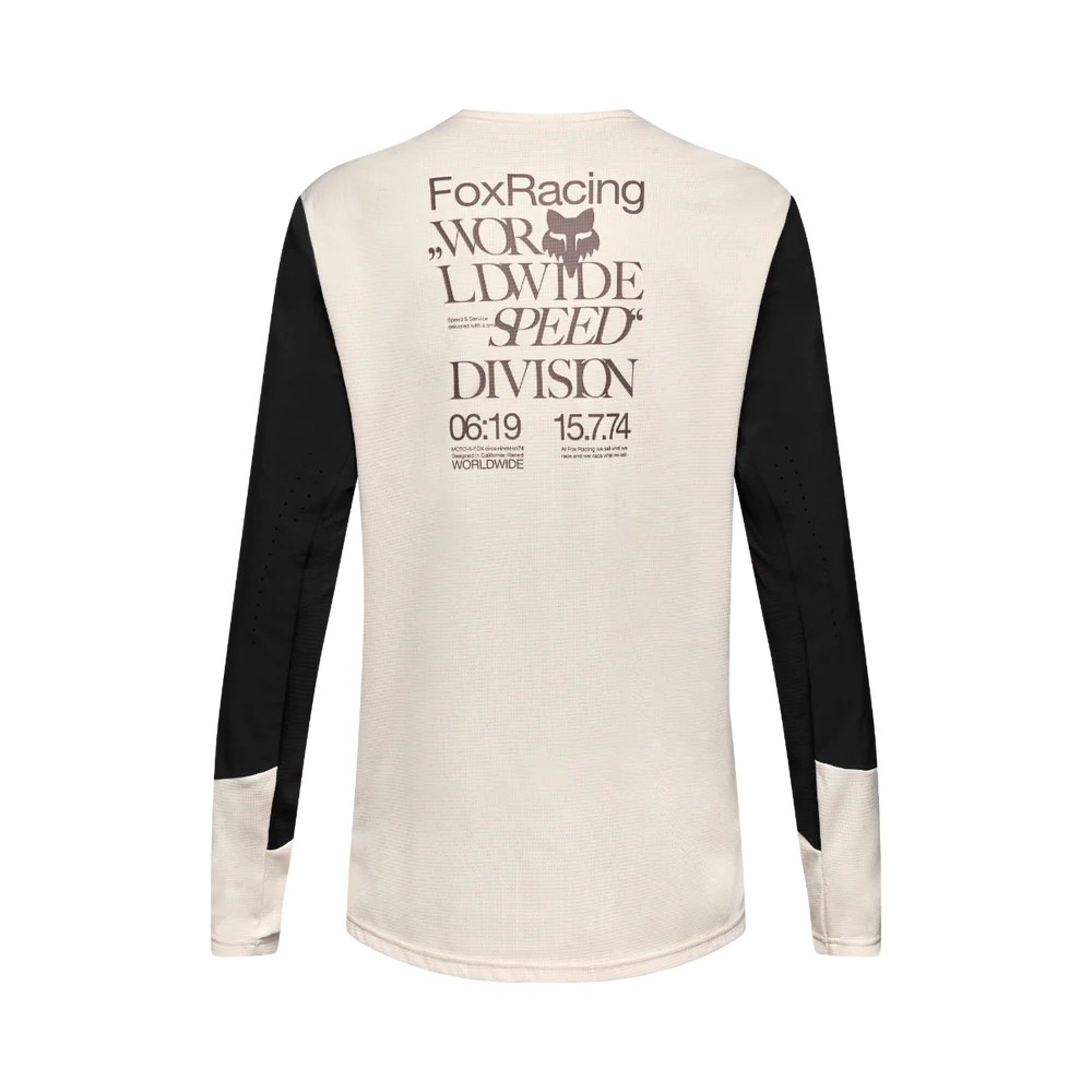 Fox Defend MTB Jersey Park SE Chalk White