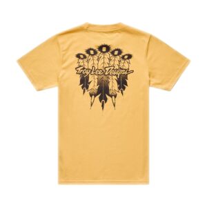 Troy Lee Designs Feathers Tee Youth Bleached Melon - Image 2