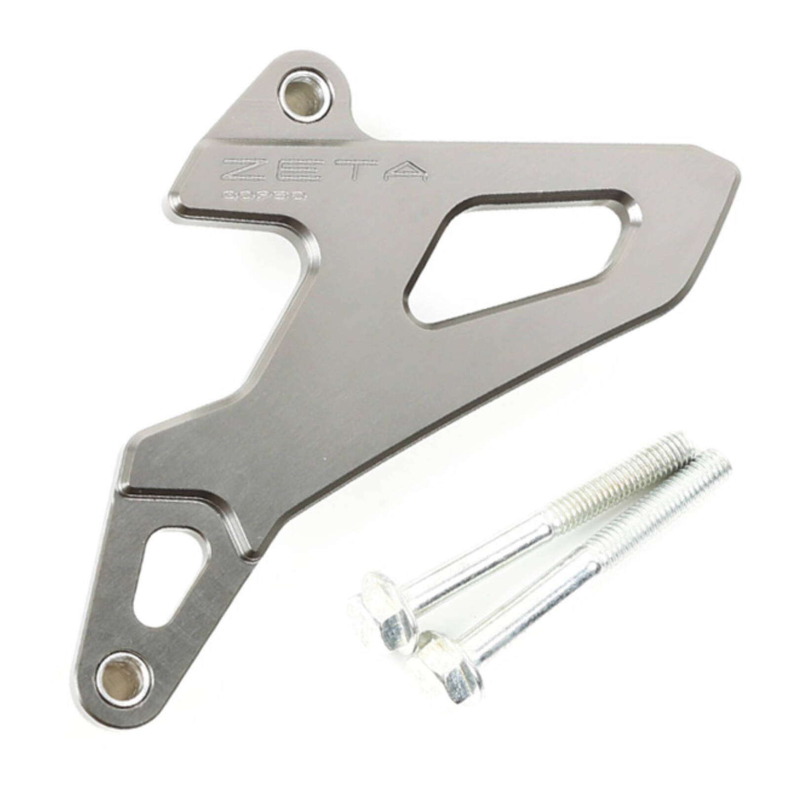 Zeta Drive Cover DR-Z400S/SM '00-'19 - Titanium - Image 1