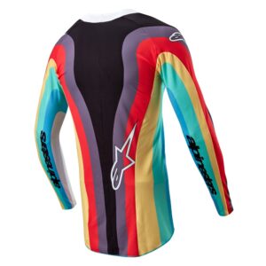 Alpinestars Stella Techstar Motocross Jersey Youth Black/Multicolor - Image 2