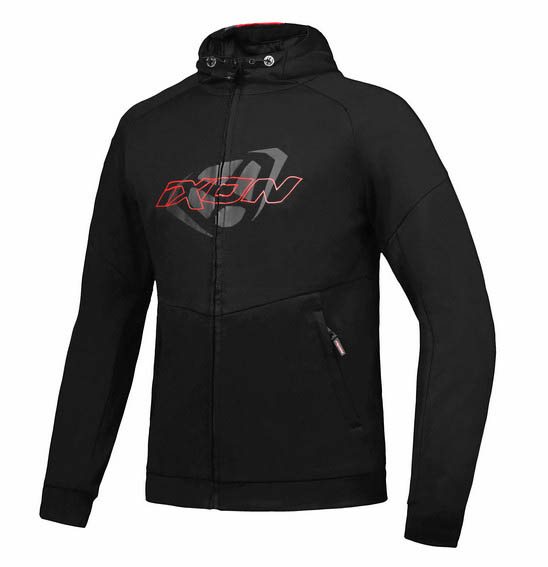 Ixon Touchdown Hoodie Black/Red