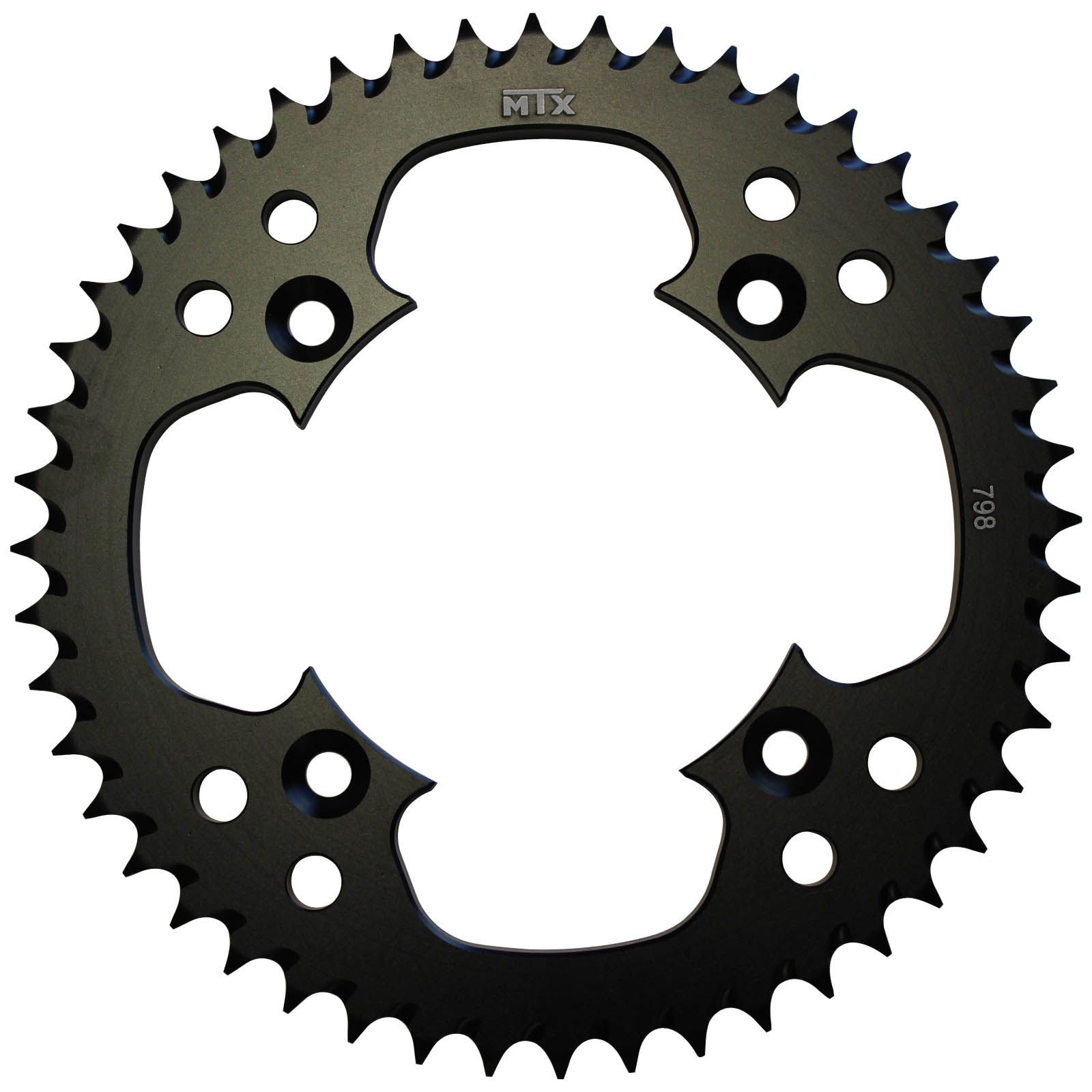 SPKT REAR ALLOY MTX ZERO BLK 798 52T #428 - Image 1