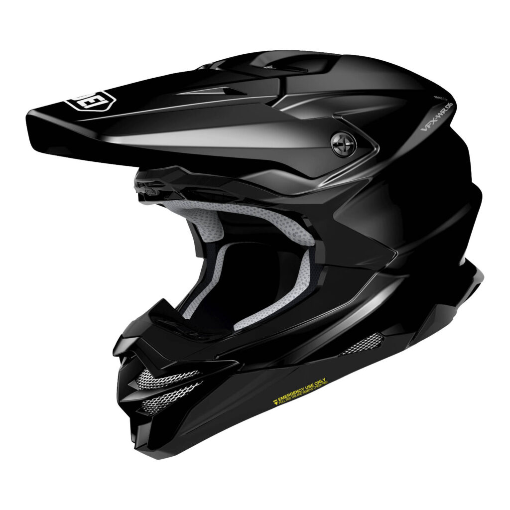 Shoei VFX-WR06 M.E.D.S Motocross Helmet - Black