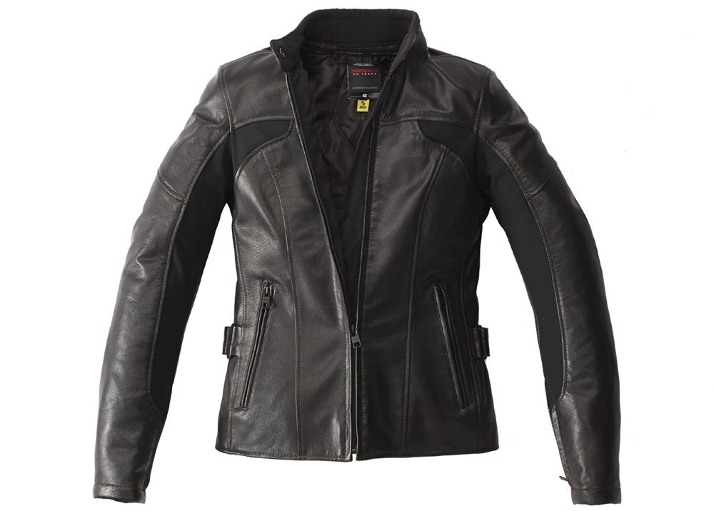 Spidi Mystic Leather Jacket Ladies Brown