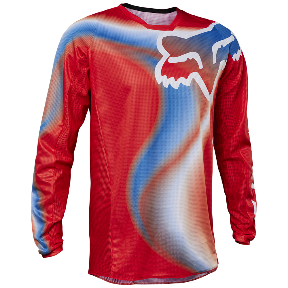 Fox 180 Toxsyk Motocross Jeresy Flo Red