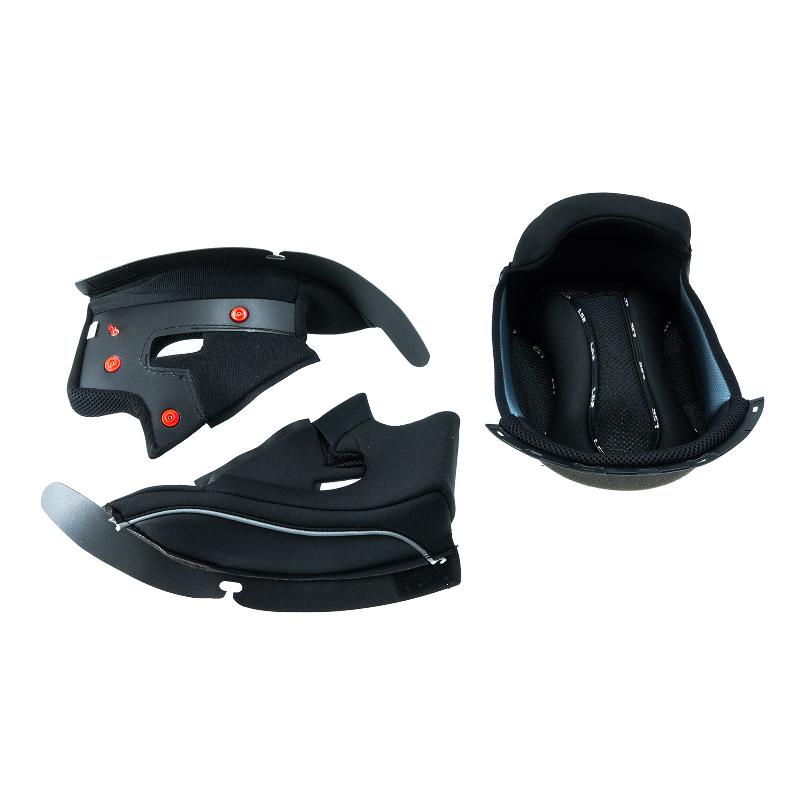 LS2 FF320 Stream Liner / Cheek Pad Set L - Image 1