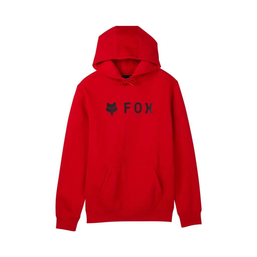 Fox Absolute Fleece Pullover Hoodie Flame Red