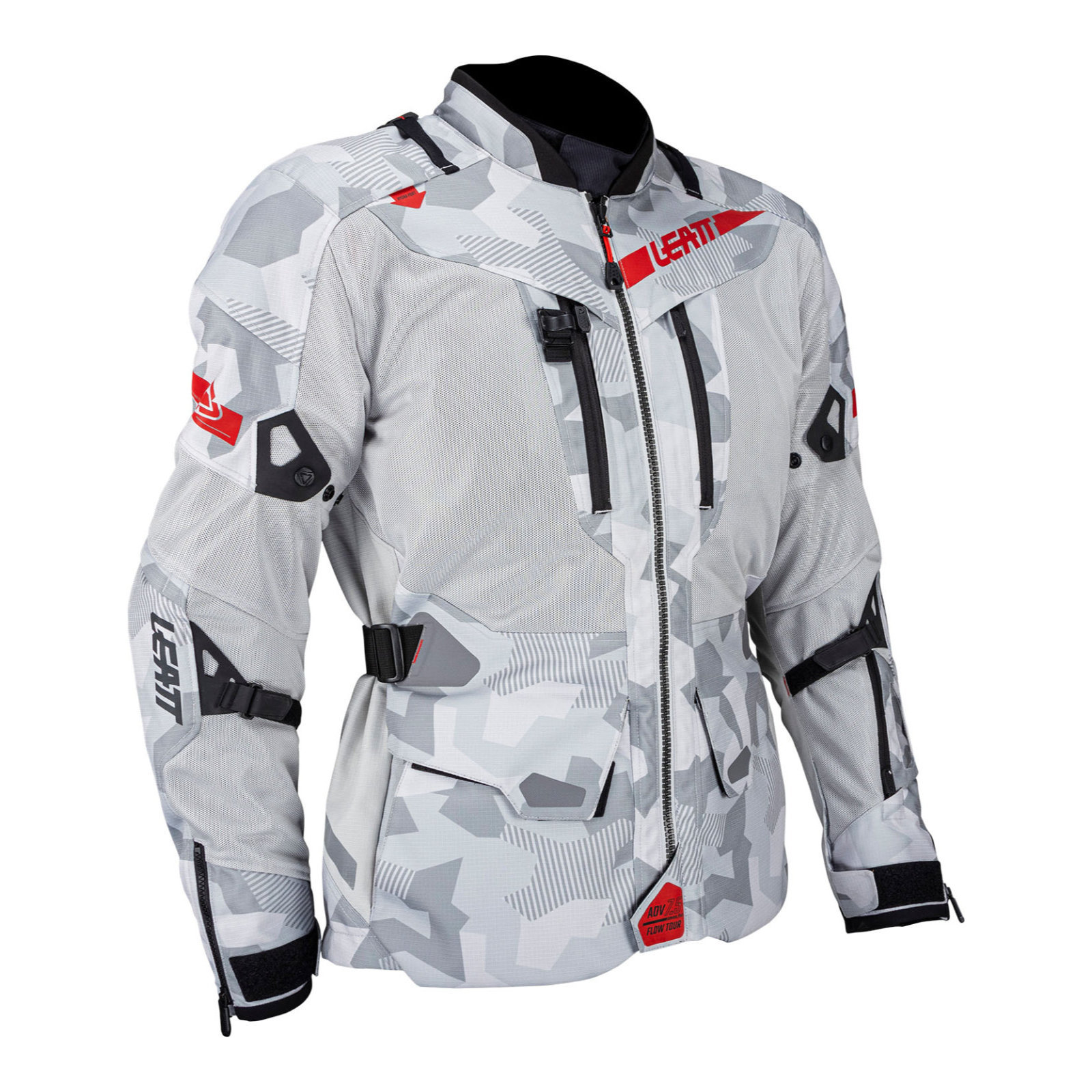 Leatt Flowtour 7.5 Adventure Jacket Steel - Image 1