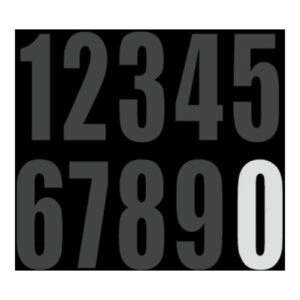 DRC Motion Standard Number ED3 White "0 - Image 1