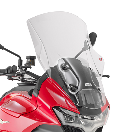 GIVI SCREEN MOTO GUZZI V100 MANDELLO '22-> CLEAR 61.5x43 -23.5cm TALLER