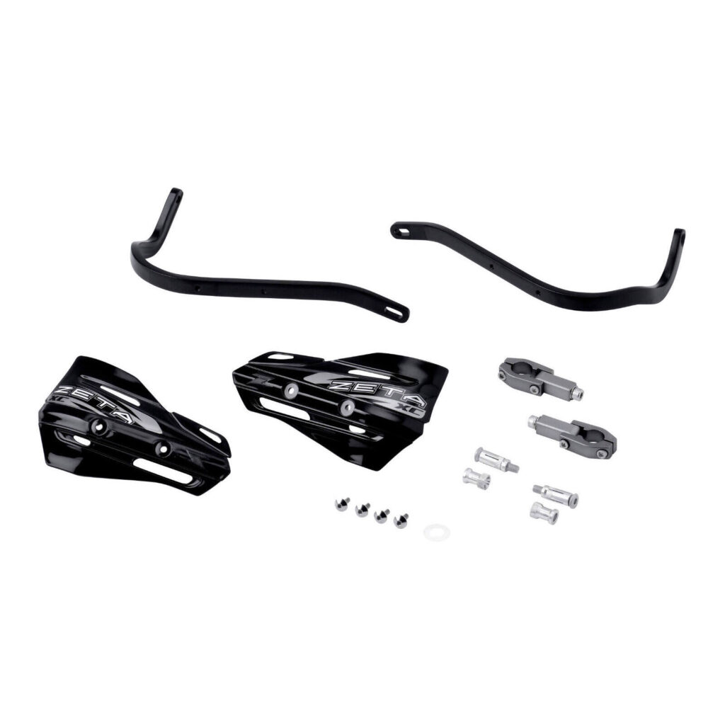 Zeta Armor Handguard XC Kit for 22.2mm Bar - Black / Black