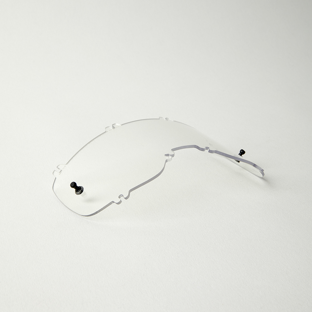 FOX YOUTH AIRSPACE/MAIN MX20 INJ LENS-NON MIRROR [CLEAR] OS