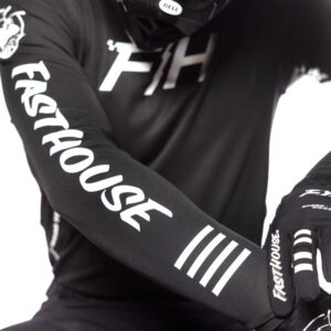 Fasthouse Elrod OG Motocross Jersey Black - Image 4
