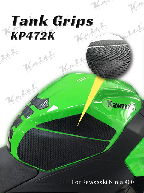 KEITI TANK GRIPS YAMAHA R6 KP477K [BLACK] NS