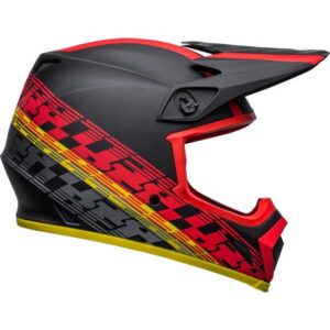 Bell MX-9 Mips Offset Motocross Helmet Matte Black/Red - Image 1