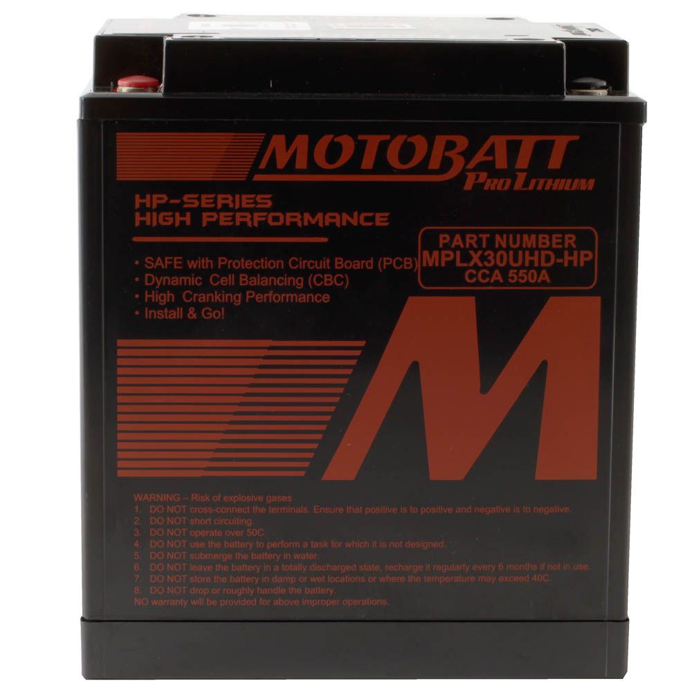 MOTOBATT PRO LITHIUM BATTERY MPLX30UHDHP *4