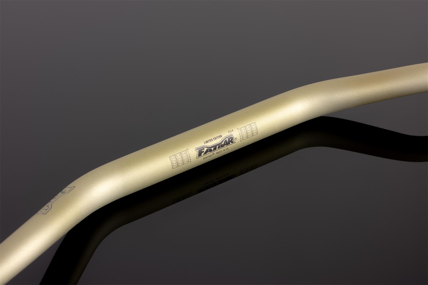 Renthal 604 Fatbar Handlebars RC / HON CRF 04-18 / KAW KX/KXF 06-21 Limited Edition Hard Ano - Image 3