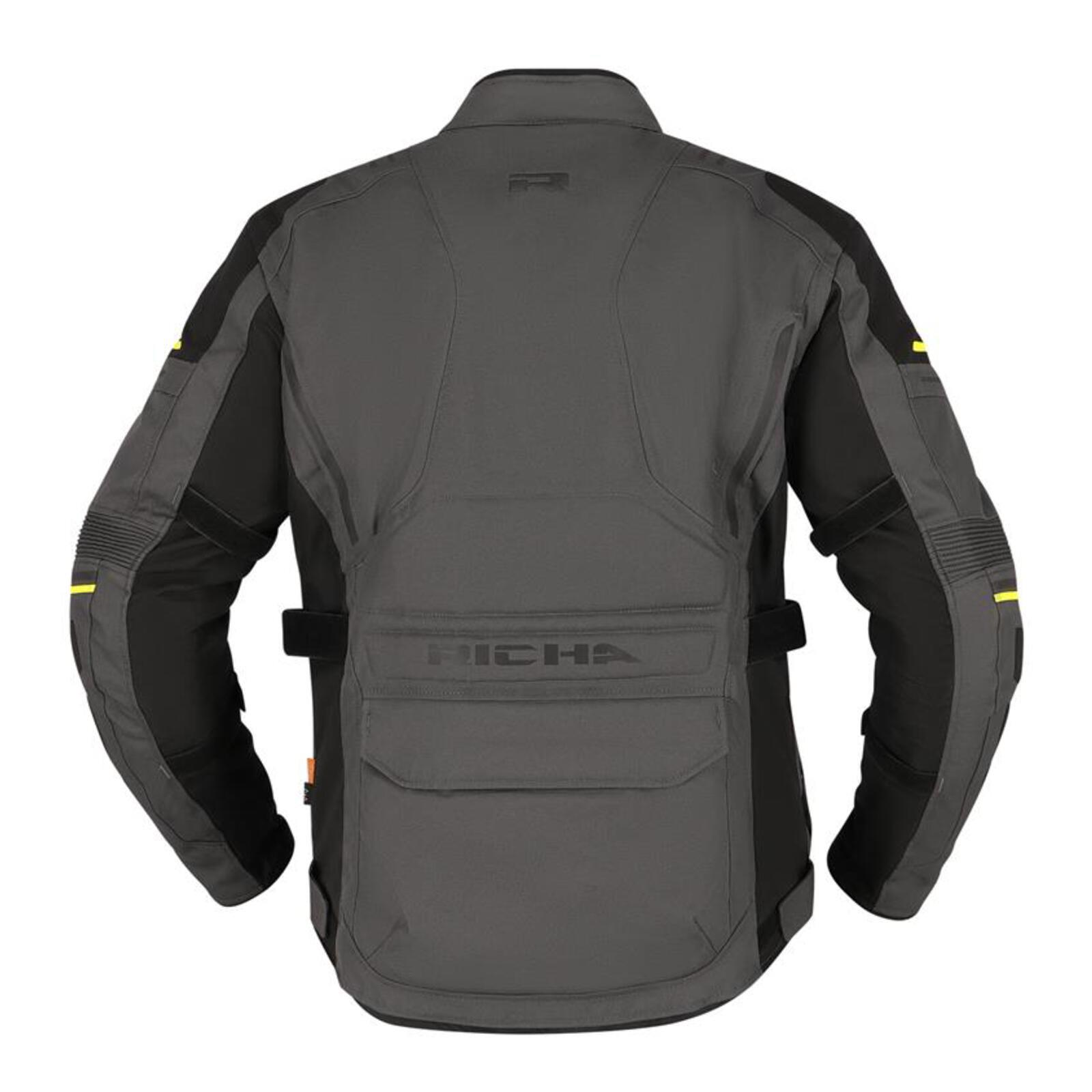 Richa Infinity 3 Road Jacket Grey / Fluo Yellow - Image 3
