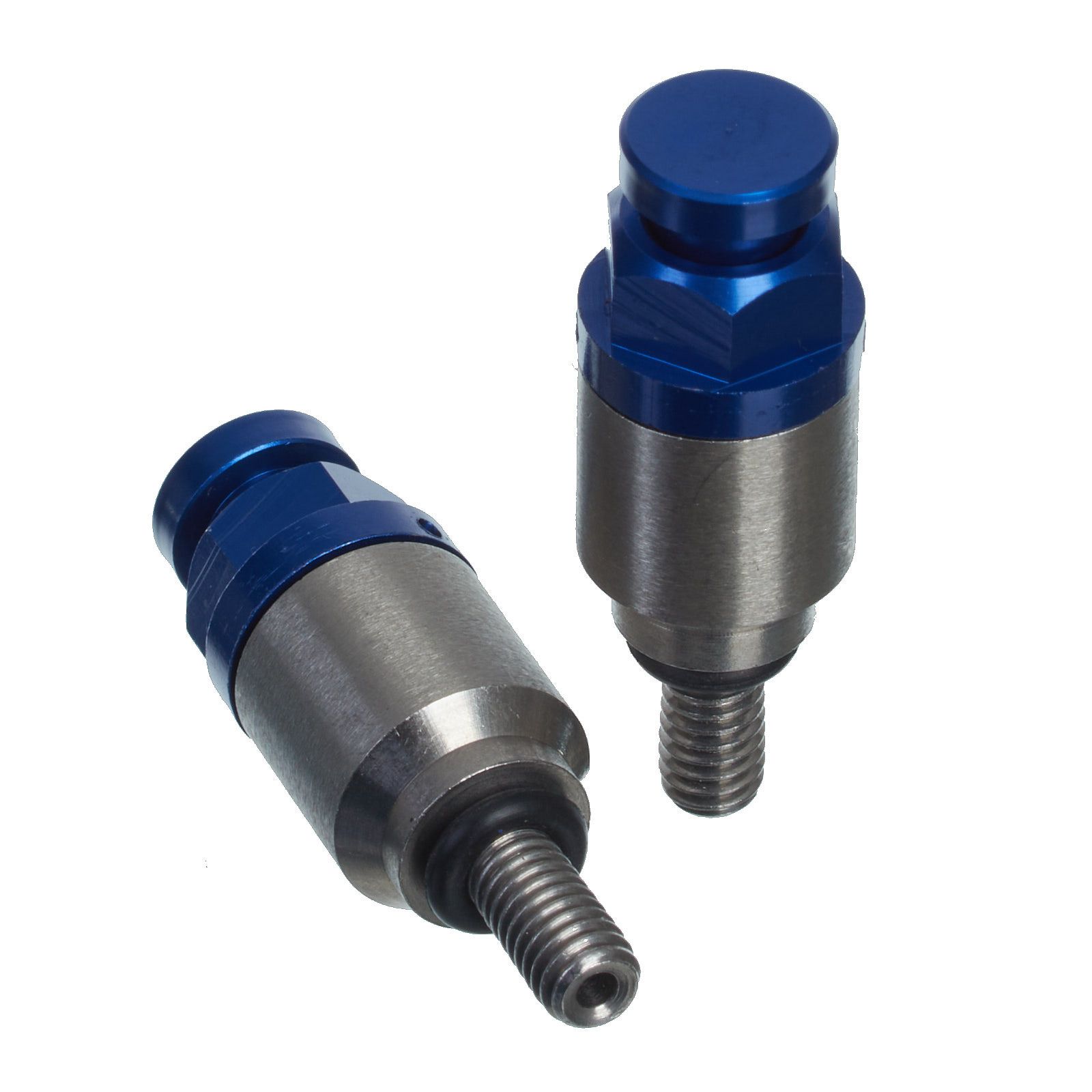 WHITES FORK BLEEDER VALVES – PAIR M4 x 0.7 BLU