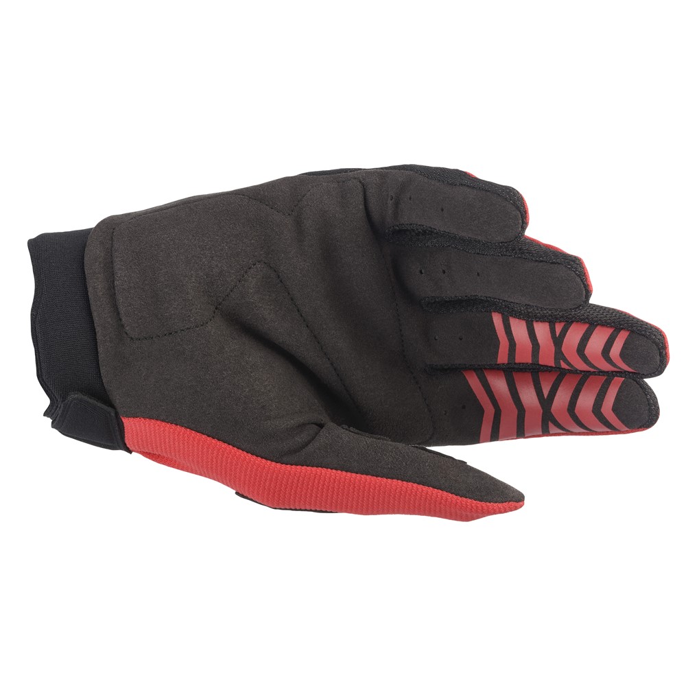 Alpinestars Full Bore Youth Bright Red/Black Motocross Gloves