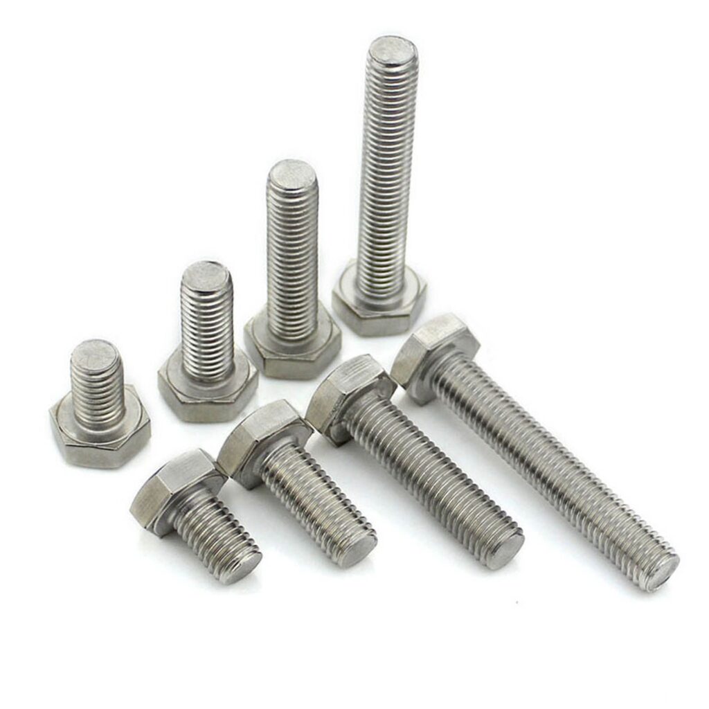 WHITES BOLT 8X40 12AF PKT=50 (thread pitch 8 x 1.25)
