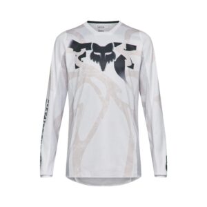 Fox 180 Diffuse SE Motocross Jersey White - Image 1