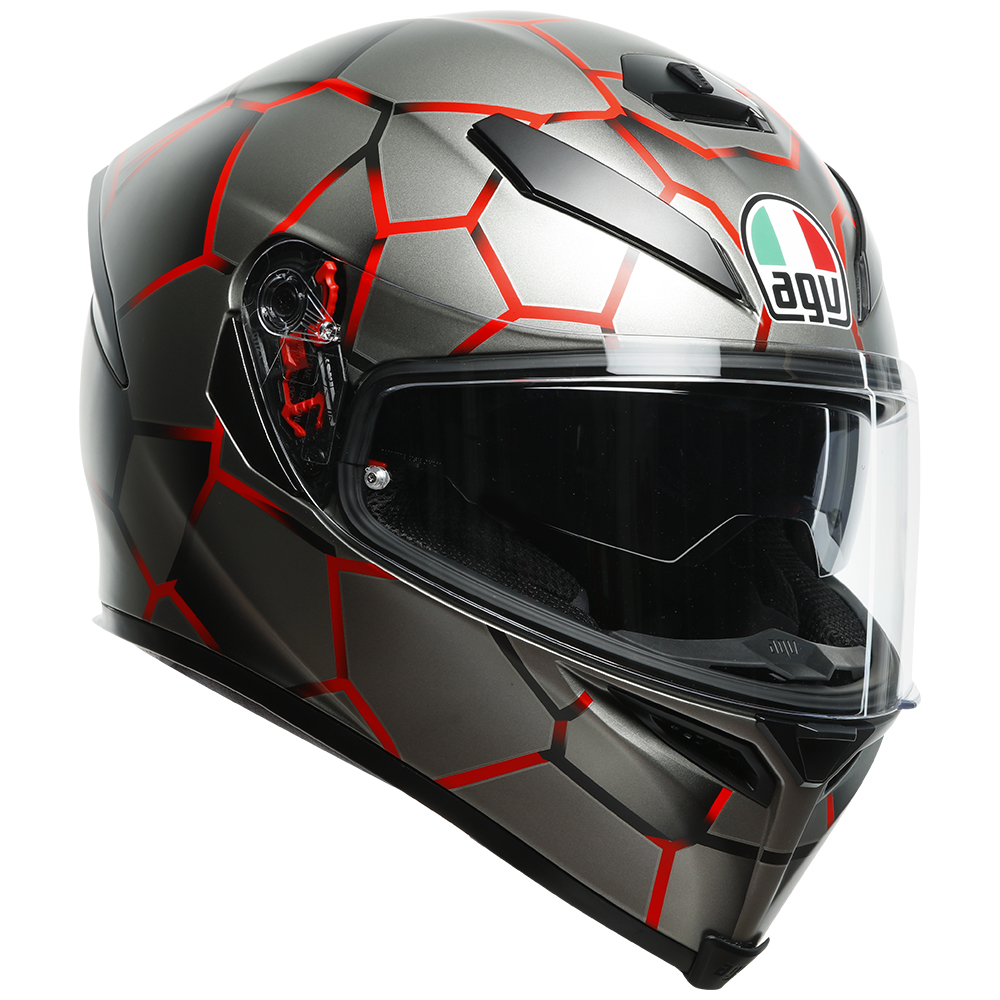 AGV K5 S Road Helmet Vulcanum Red