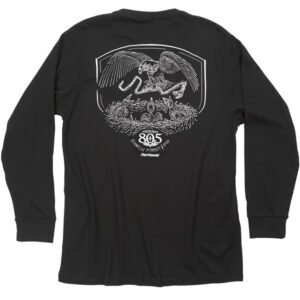 Fasthouse 805 Family First Long Sleeve Tee - Black - Image 1