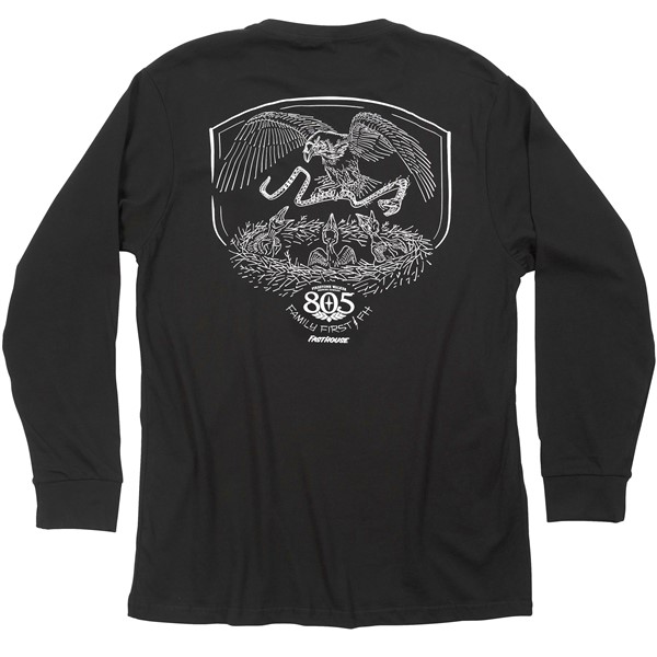 Fasthouse 805 Family First Long Sleeve Tee - Black