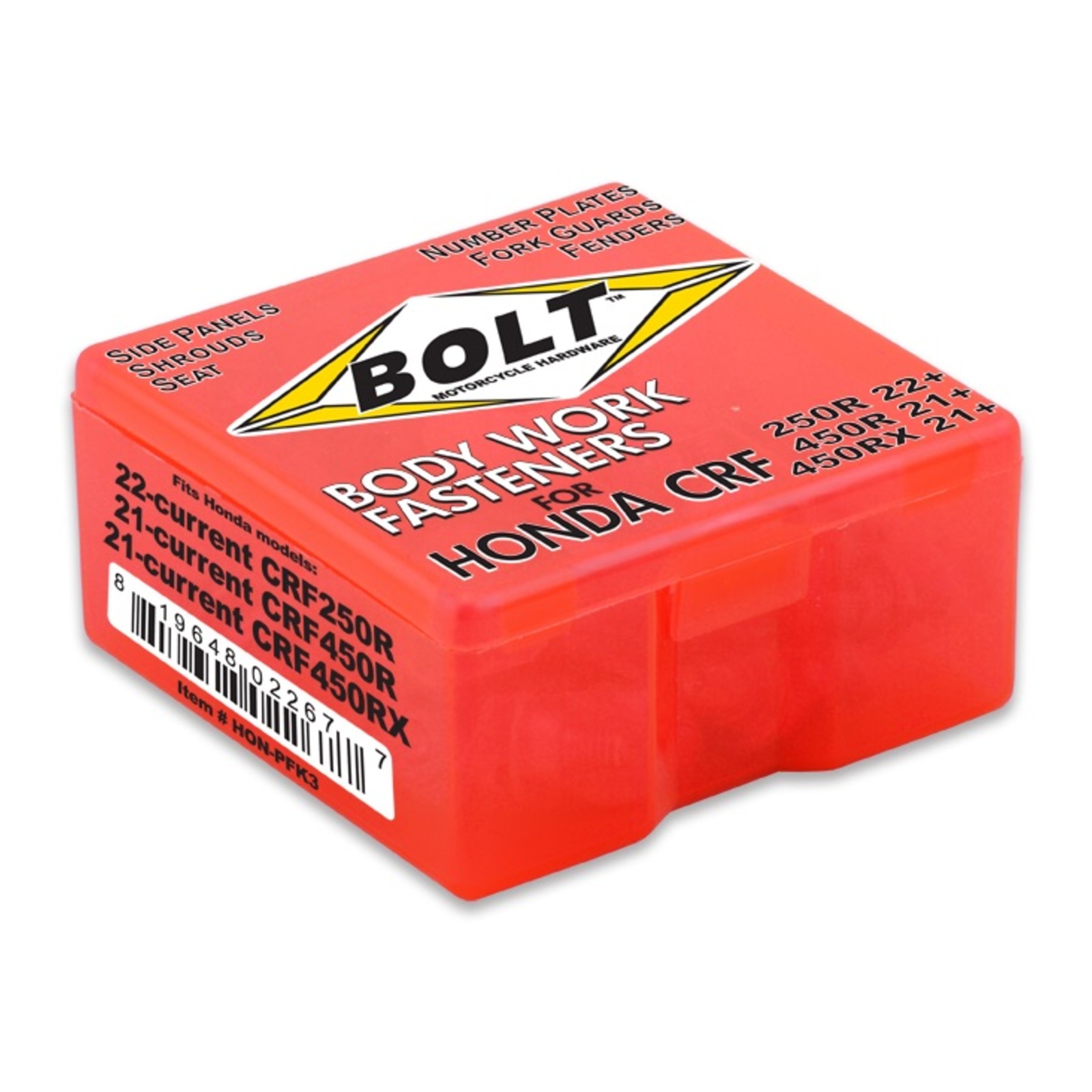 Bolt Body Work Fastener Kit Honda - Image 1