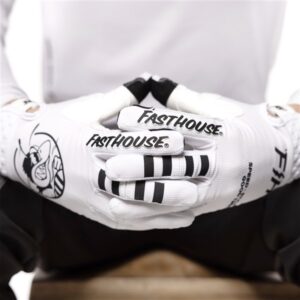 Fasthouse Elrod OG Motocross Gloves White - Image 4