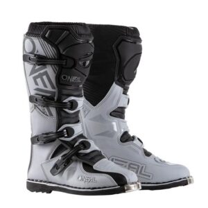 Oneal Element Motocross Boots Grey - Image 2
