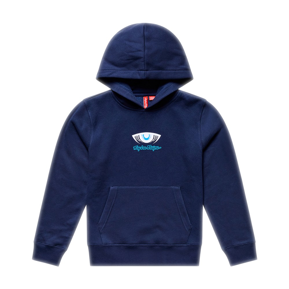Troy Lee Designs Cyborg Pullover Hoodie Youth Navy