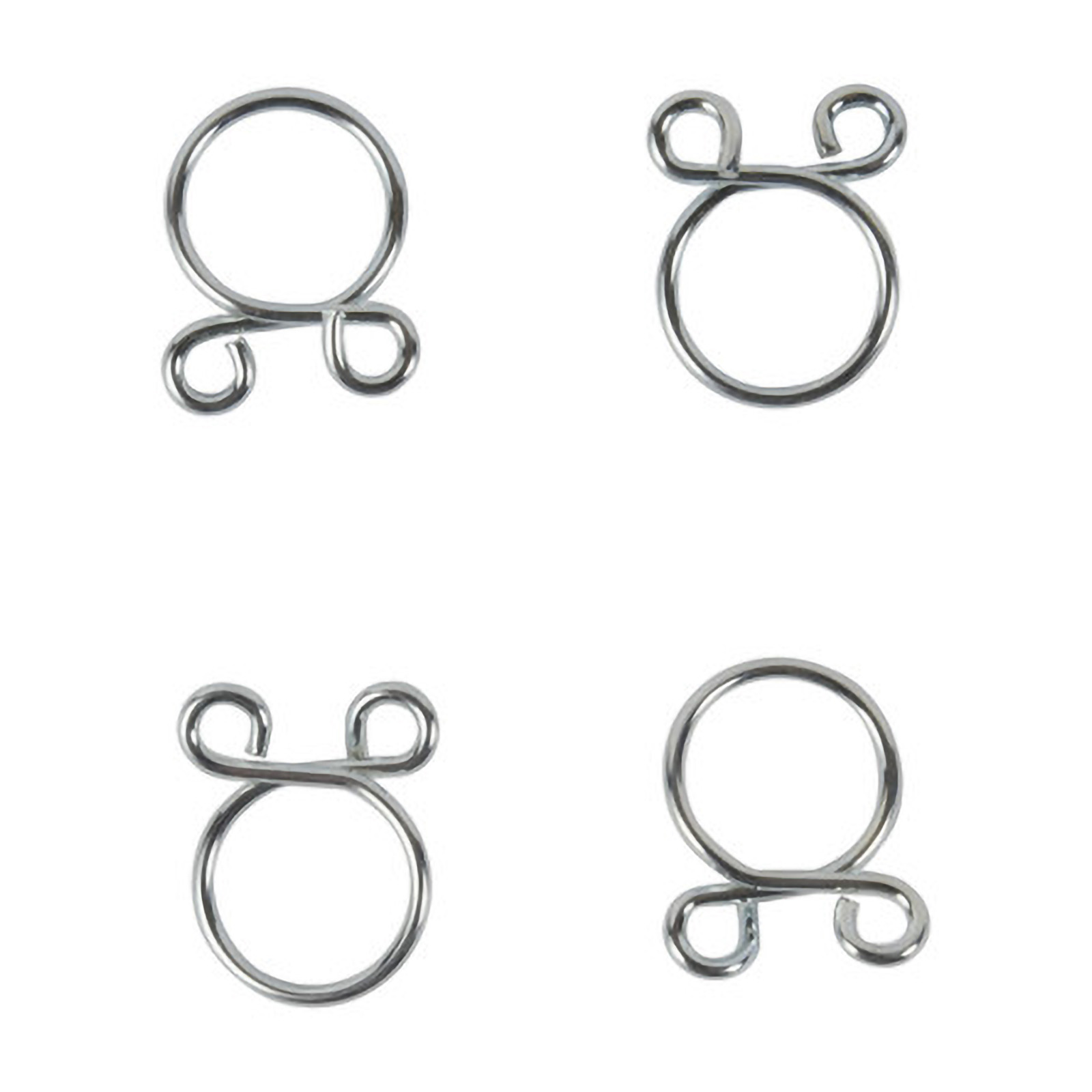 All Balls Racing Fuel Hose Clamp Kit - 9.8mm Wire (4 Pack) - Image 2