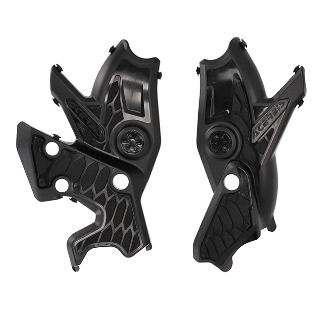 Frame Protectors Full Black Yamaha T7 Acerbis []