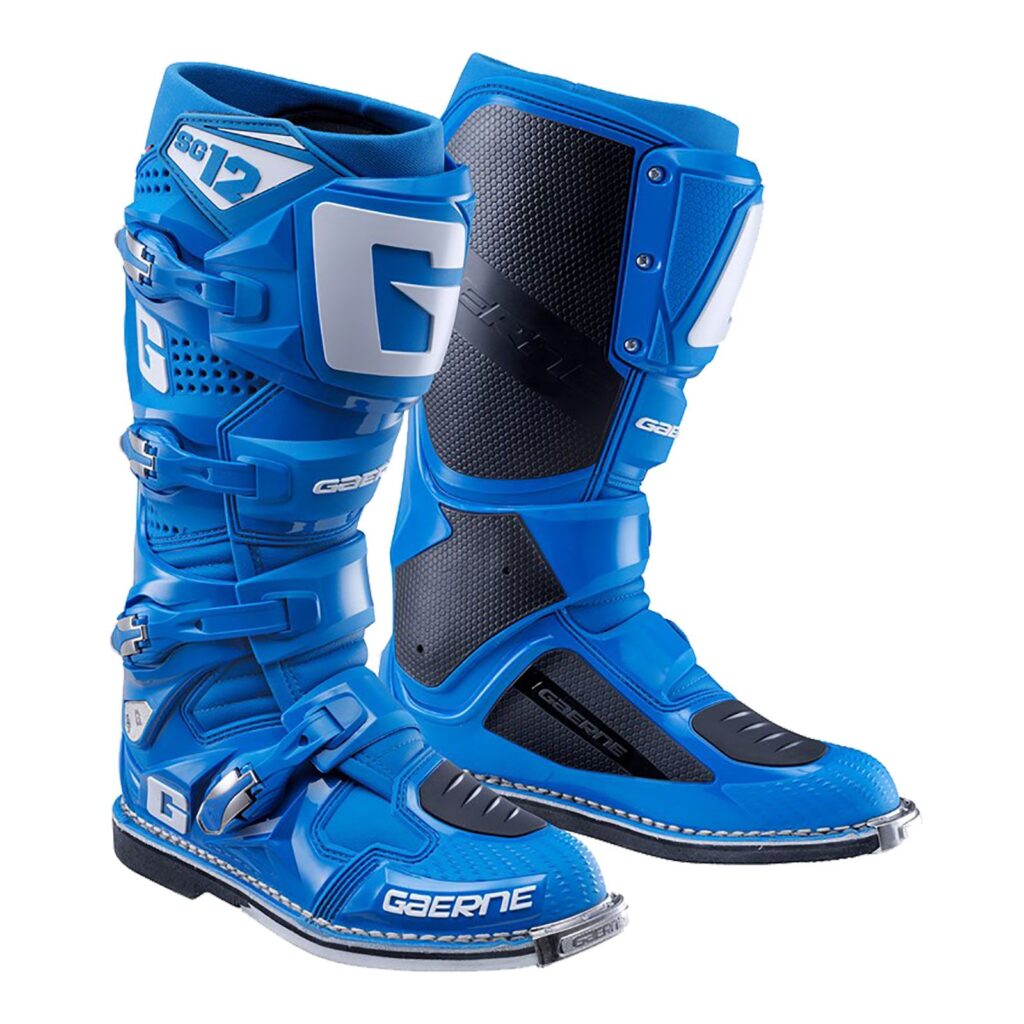 Gaerne SG12 Motocross Boots Solid Blue