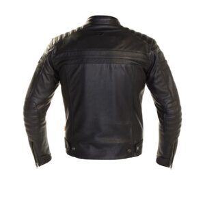 Road Jacket Richa Daytona 2 Leather Black Larger Sizes - Image 2