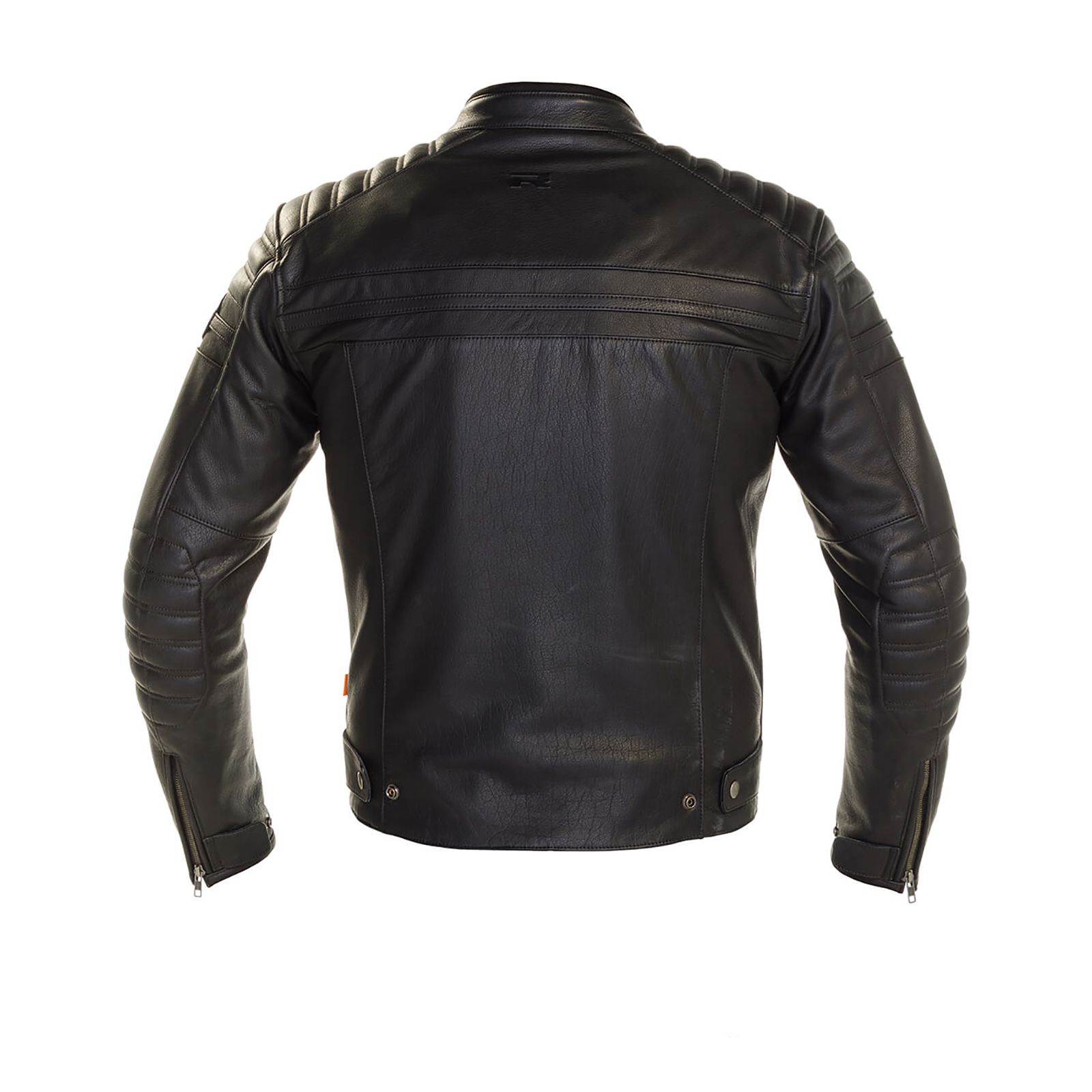 Road Jacket Richa Daytona 2 Leather Black Larger Sizes - Image 2