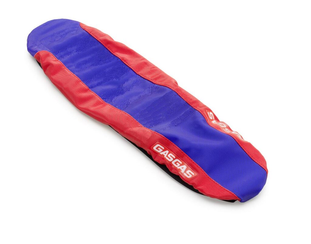 GasGas Factory Racing Seat Cover Blue Red