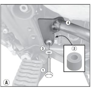 Givi KIT TO INSTALL TN6401A ON TRIUMPH TIGER 800 2011