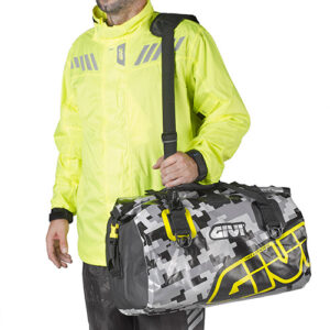 Cargo Bag Waterproof 40LT Yellow/Grey/Camo - Image 2