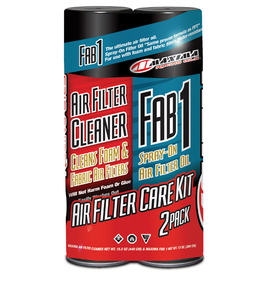 FAB1 + FILTER CLEANER 2 PACK AEROSOL