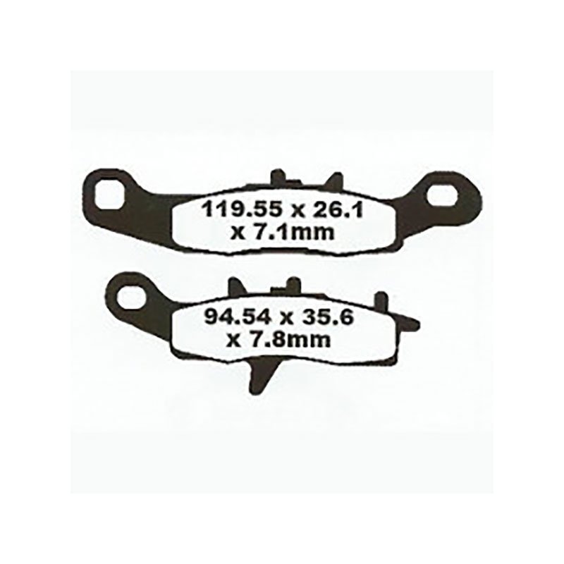 PREMIER BRAKE PADS KX80/85 97-05/ RM85 05 Fnt