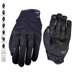 FIVE RS4 EVO  Road Gloves Black - Image 1