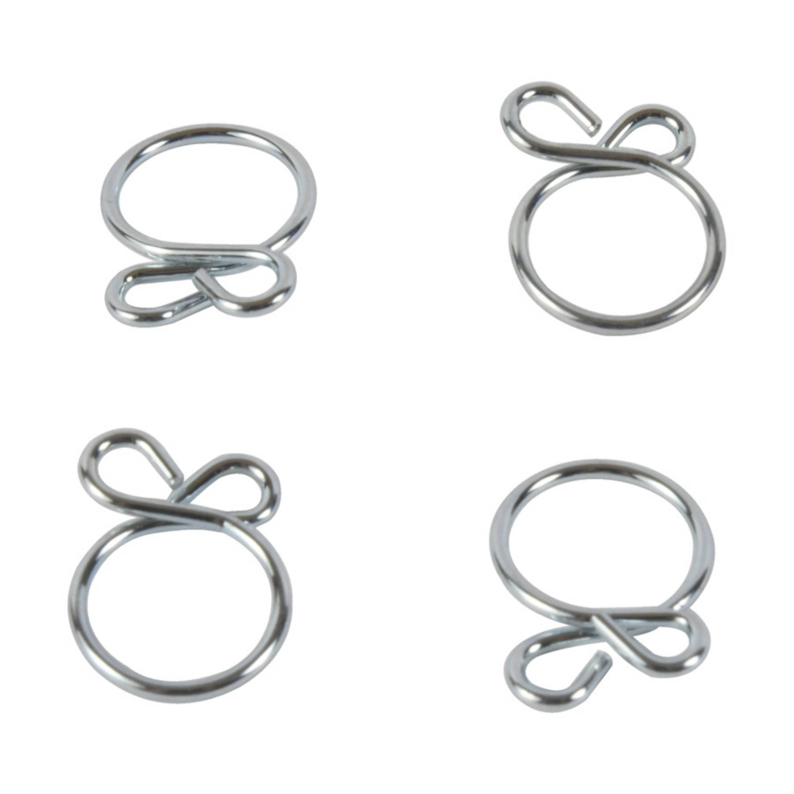 All Balls Racing Fuel Hose Clamp Kit - 11.5mm Wire (4 Pack) - Image 1