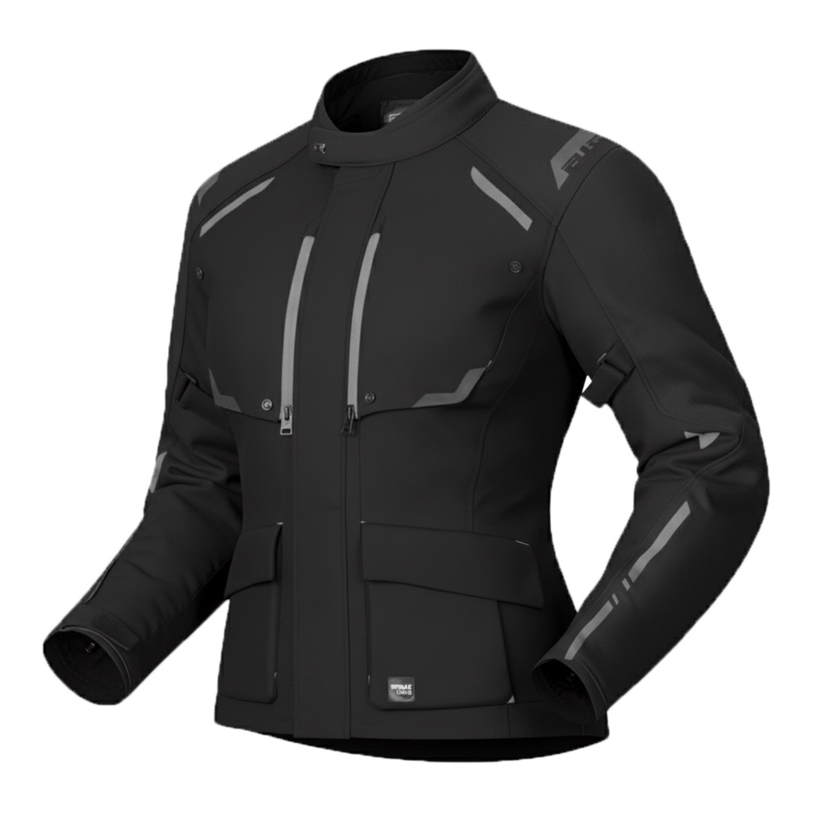Richa Taurus Road Jacket Ladies Black - Image 1